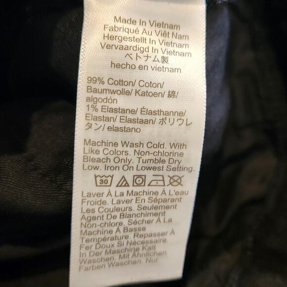 NWT J. Crew Belted Mid-Rise Wide-Leg Jean In Black 27 - Picture 7 of 7